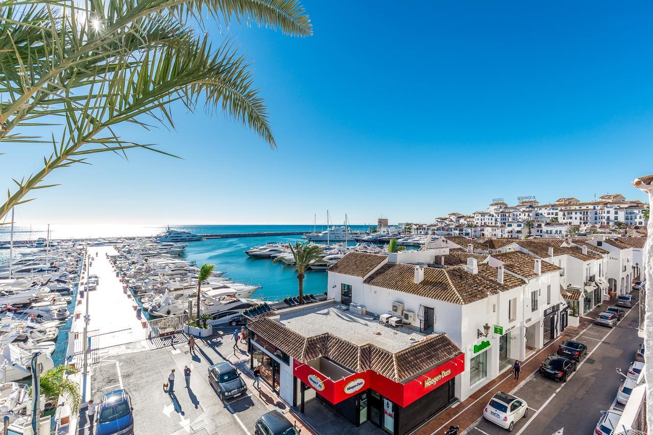 Front Line Penthouse Puerto Banus With Sea Views Lägenhet Marbella Exteriör bild